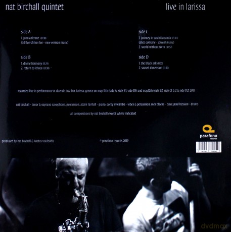 Nat Birchall Quintet: Live In Larissa [2xWinyl]
