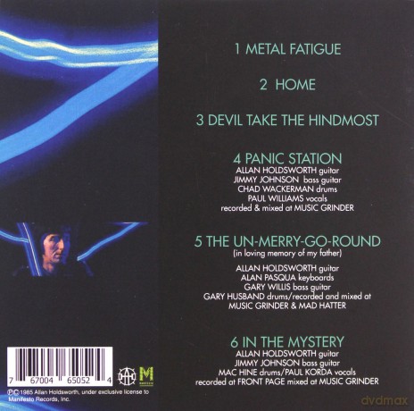Allan Holdsworth: Metal Fatigue [CD]