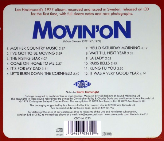 Lee Hazlewood: Movin On [CD]