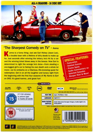 My Name Is Earl Season 1-4 [DVD]