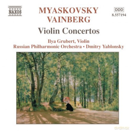 Grubertrussian Poyablonsky: Myaskovskyvainbergviolin Concertos [CD]