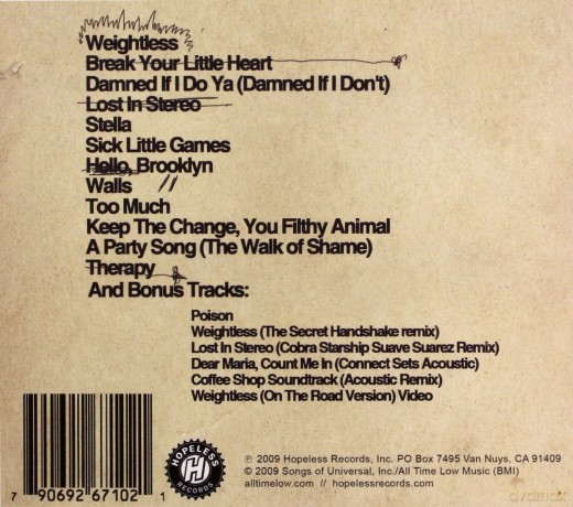 All Time Low: Nothing Personal [CD]
