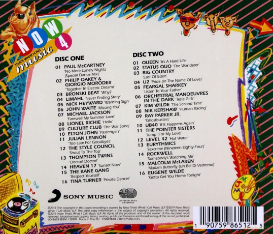 Now Thats What I Call Music 4 [2CD]