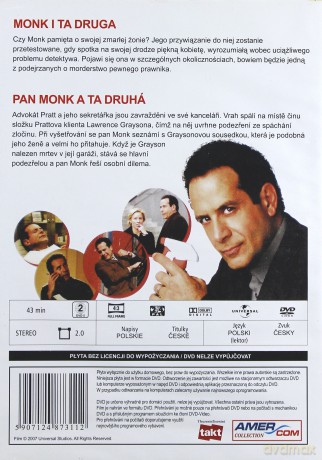 Monk 06: Monk i ta druga [DVD]