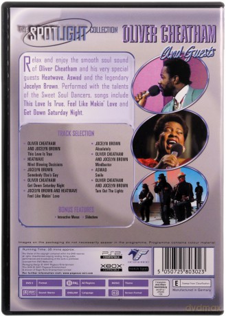 Oliver Cheatham And Guests [DVD]