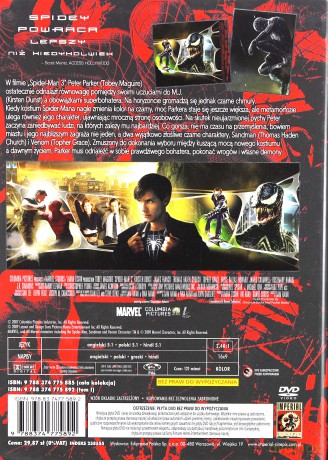 Spider-Man 3 (Superbohaterowie) (booklet) [DVD]