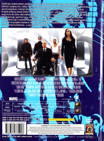 X-Men (Superbohaterowie) (booklet) [DVD]