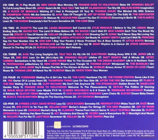 Pop Muzik - Ultimate Synth-Pop Anthems [5CD]