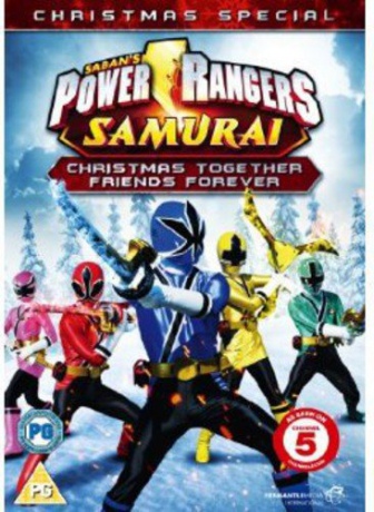 Power Rangers Samurai Christmas Together Friends Forever [DVD]