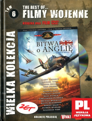 Bitwa o Anglię (polski lektor) (The Best Of...Filmy Wojenne 06) [DVD]+[KSIĄŻKA] 