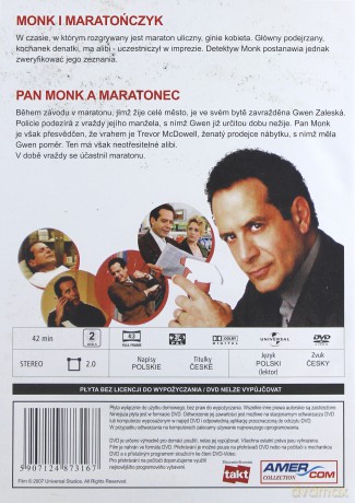 Monk 07: Monk i maratończyk [DVD]