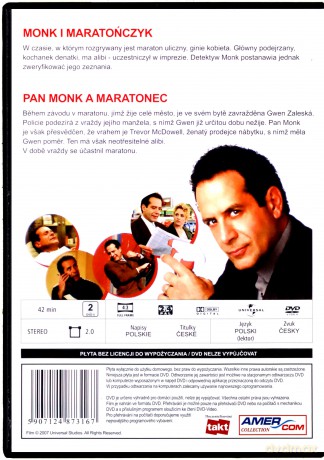 Monk 07: Monk i maratończyk [DVD]