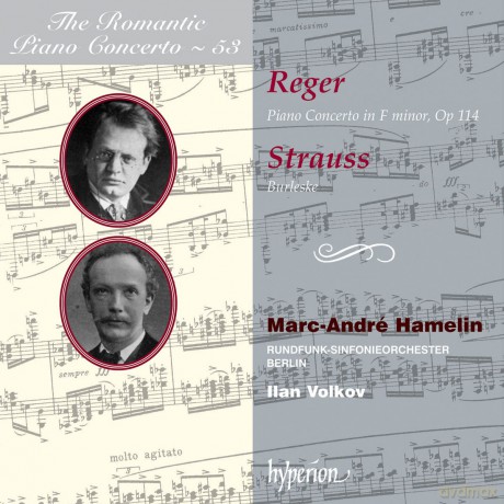 Hamelinberlin Rsovolkov: Regerpiano Conc F Minor Op 114Strauss [CD]