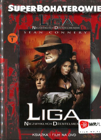 Liga niezwykłych dżentelmenów (Superbohaterowie) (booklet) [DVD]