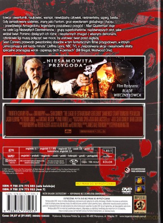 Liga niezwykłych dżentelmenów (Superbohaterowie) (booklet) [DVD]