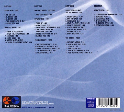 Sonny Rollins: Seven Classic Albums Vol 2 [4CD]
