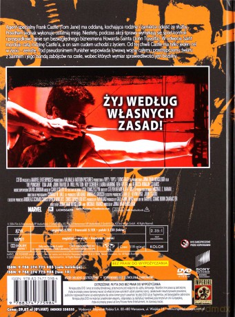Punisher (Superbohaterowie) (booklet) [DVD]