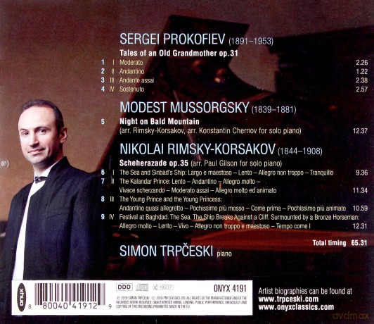 Simon Trpceski: Simon Trpceski: Tales From Russia [CD]