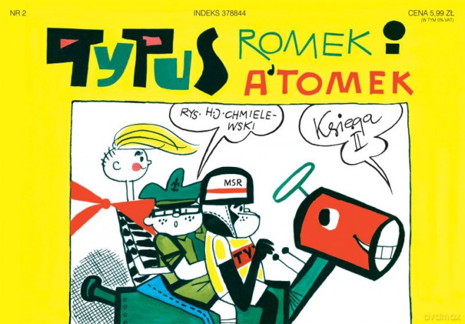 Tytus, Romek i A'Tomek. Księga II. Tytus zdaje na prawko jazdy - Henryk Jerzy Chmielewski [książka]