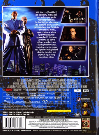 Daredevil (Superbohaterowie) (booklet) [DVD]