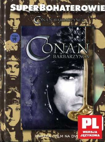 Conan Barbarzyńca (Superbohaterowie) (booklet) [DVD]