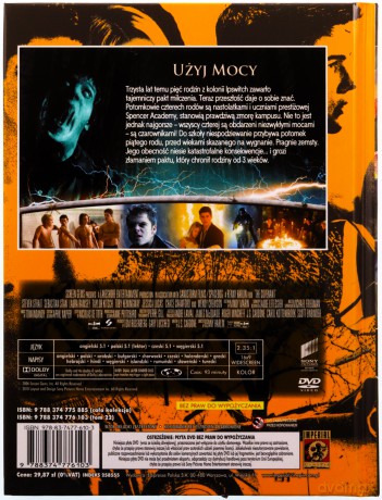 Pakt milczenia (Superbohaterowie) (booklet) [DVD]