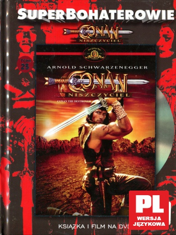 Conan Niszczyciel (Superbohaterowie) (booklet) [DVD]