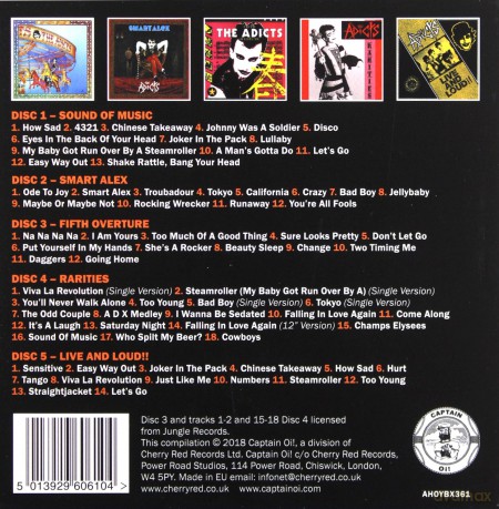 Adicts: The Albums 1982-87 [5CD]