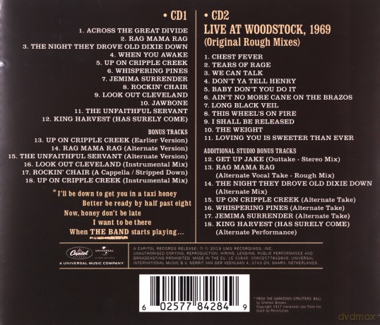 Band: The Band (50th Anniversary) [2CD]