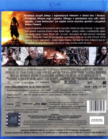 Conan Barbarzyńca 3D [Blu-Ray 3D]