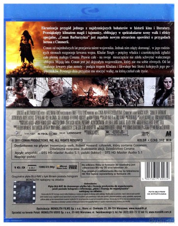 Conan Barbarzyńca 3D [Blu-Ray 3D]