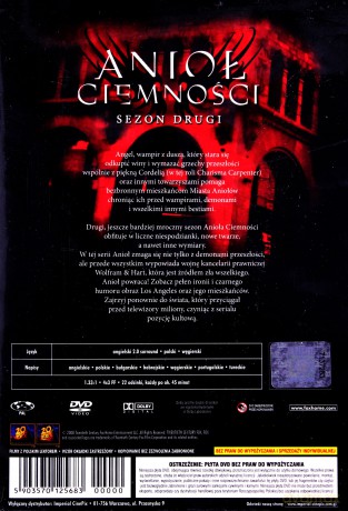 Anioł Ciemności sezon 2 [6DVD]