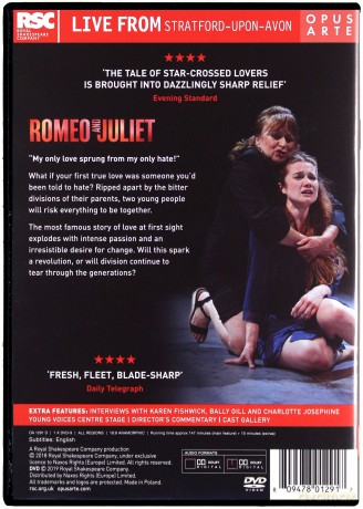 Royal Shakespeare Company: William Shakespeare: Romeo And Juliet [DVD]