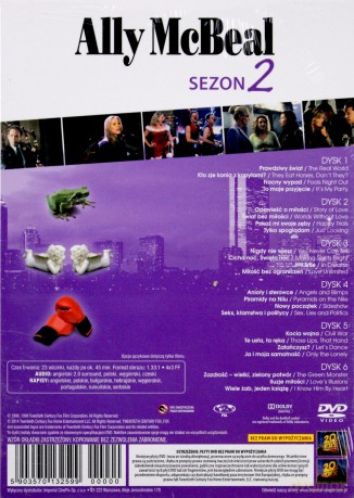 Ally McBeal sezon 2 [BOX] [6DVD]