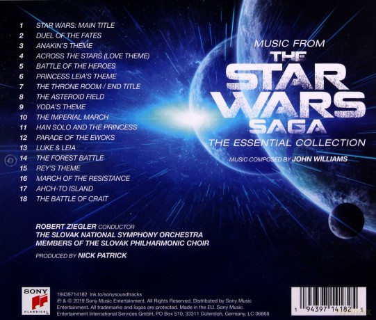 Music From The Star Wars Saga - The Essential Collection (Robert Ziegler) [CD]