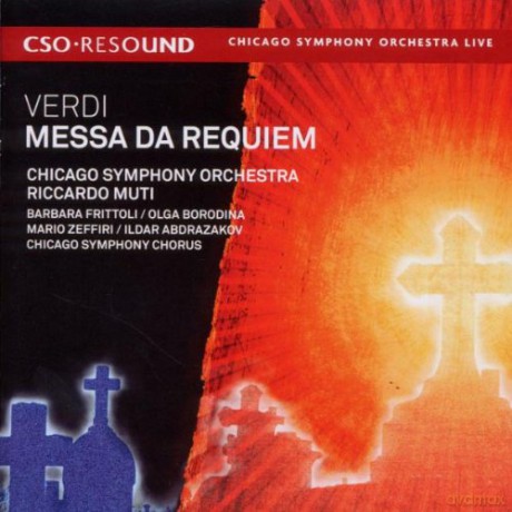 Verdi: Messa Da Requiem Chicago Symphony Orchestra Muti [2CD]