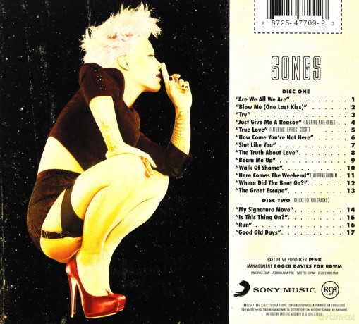 P!nk: The Truth About Love (Deluxe) [2CD]