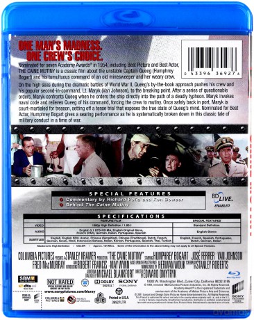The Caine Mutiny (Bunt na okręcie) [Blu-Ray]
