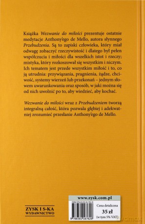 Wezwanie do miłości - Anthony De Mello [KSIĄŻKA]