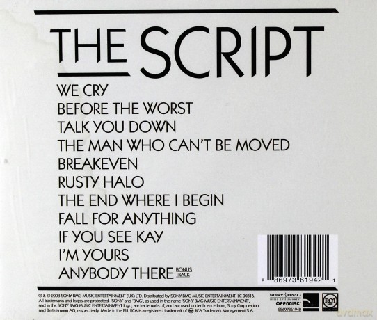 The Script: The Script [CD]
