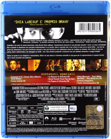 Disturbia (Niepokój) [Blu-Ray]