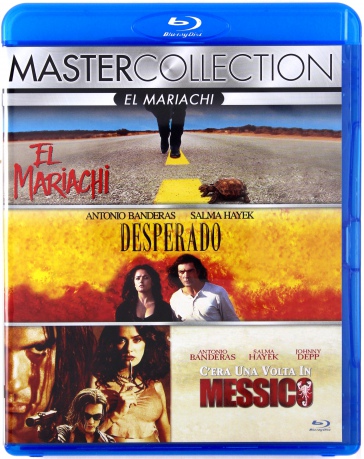 Rodriguez - Master Collection: El Mariachi / Desperado / Once Upon A Time In Mexico [3xBlu-Ray]