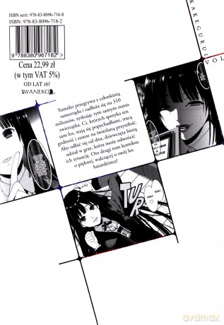 Kakegurui - Szał hazardu (Tom 2) - Toru Naomura [KOMIKS]