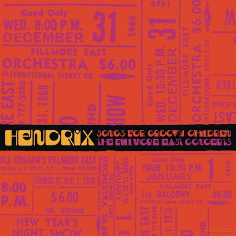 Jimi Hendrix: Songs For Groovy Children: The Fillmore East Concerts [8xWinyl]