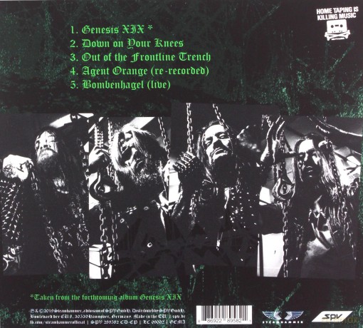 Sodom: Out Of The Frontline Trench (digipack) [CD]