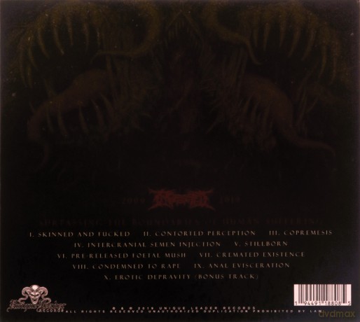 Ingested: Surpassing The Boundaries Of Human Suffering (digipack) [CD]
