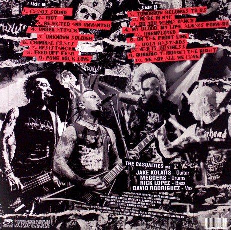 The Casualties: Until Death Studio Sessions [Winyl]