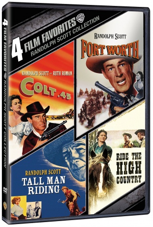 4 Film Favorites: Randolph Scott Westerns [2DVD]