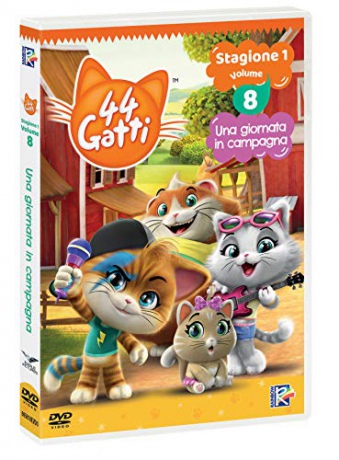 44 Gatti Vol. 8 - A Day In The Countryside + Collector's Card [DVD]