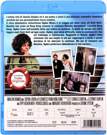 A Countess from Hongkong (Hrabina z Hongkongu) [Blu-Ray]